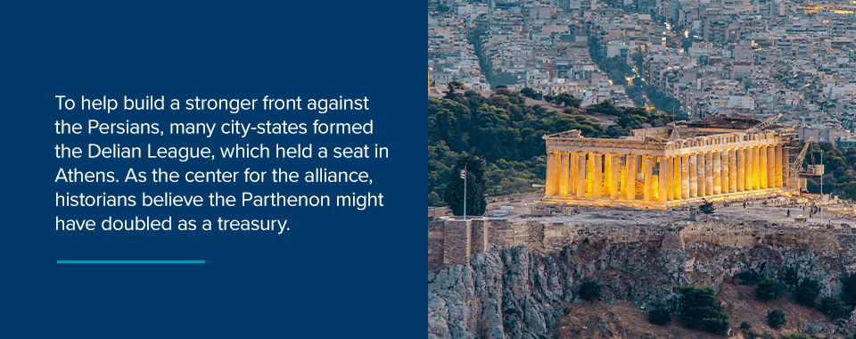 帕特农神庙是用来做什么的?